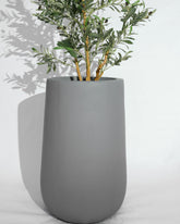 Rise - Teal gray - Fiberglass Planter
