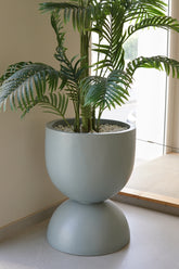 Stack - Teal Gray - Fiberglass Planter
