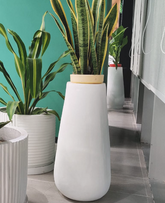 Winter Peak - Concrete Planter