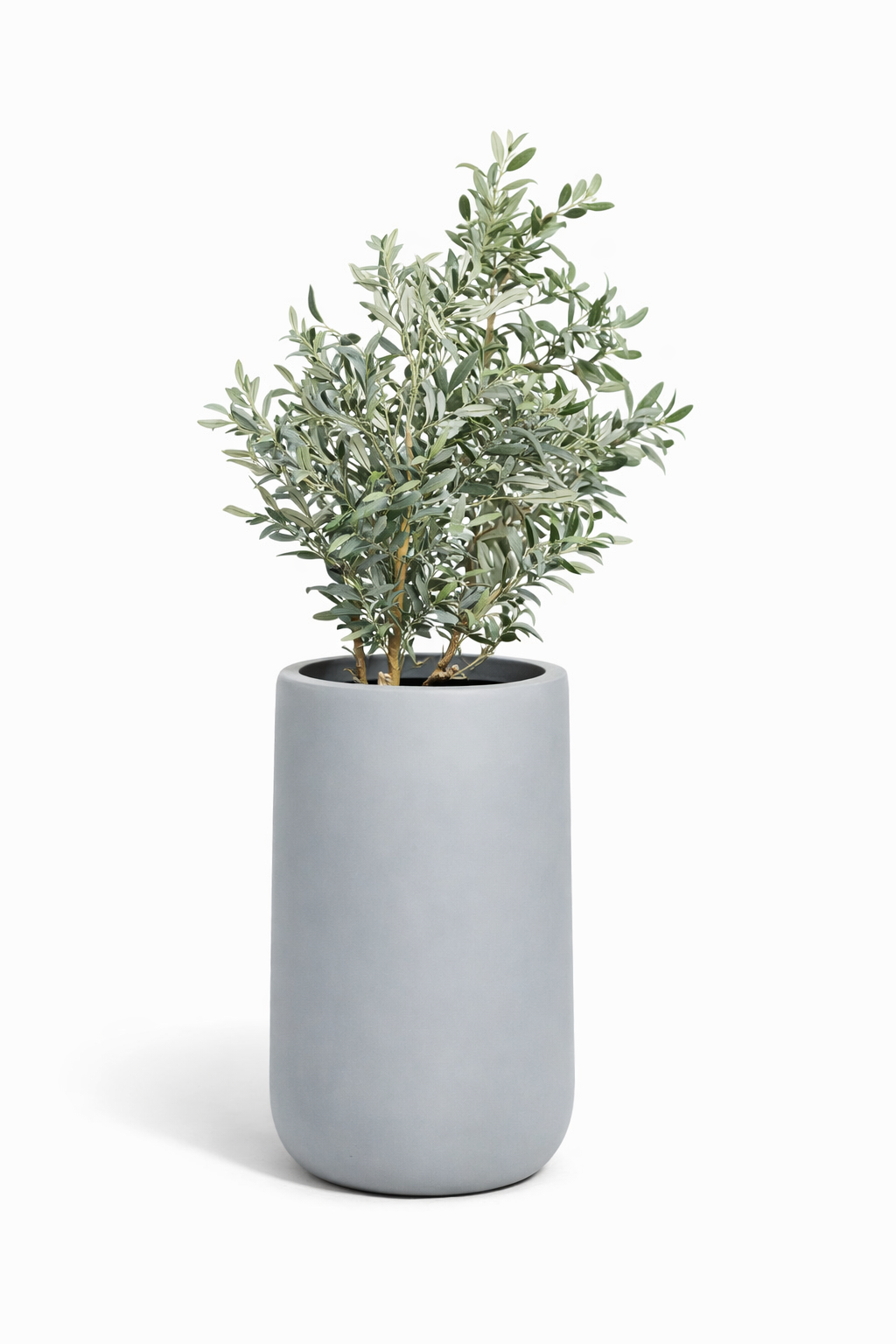 Rise - Teal gray - Fiberglass Planter