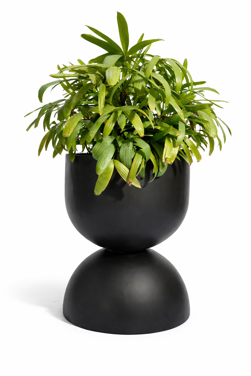 Stack - Black - Fiberglass Planter
