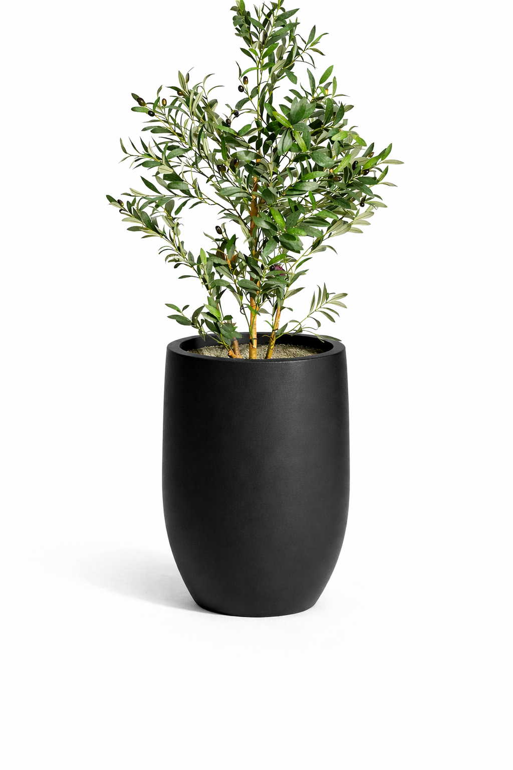 Snowcap - White - Fiberglass Planter