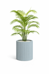Ripple - Teal Gray - Fiberglass Planter