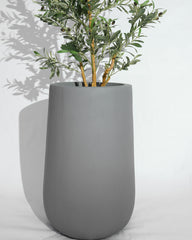 Rise - Teal gray - Fiberglass Planter