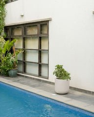 Core - Cream - Fiberglass Planter