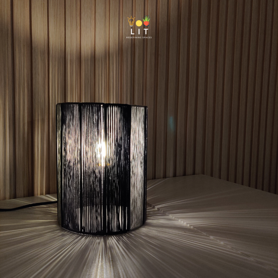 Table lamp - Charcoal Glow