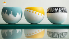 Decor - Bowl Planters - Set of 3