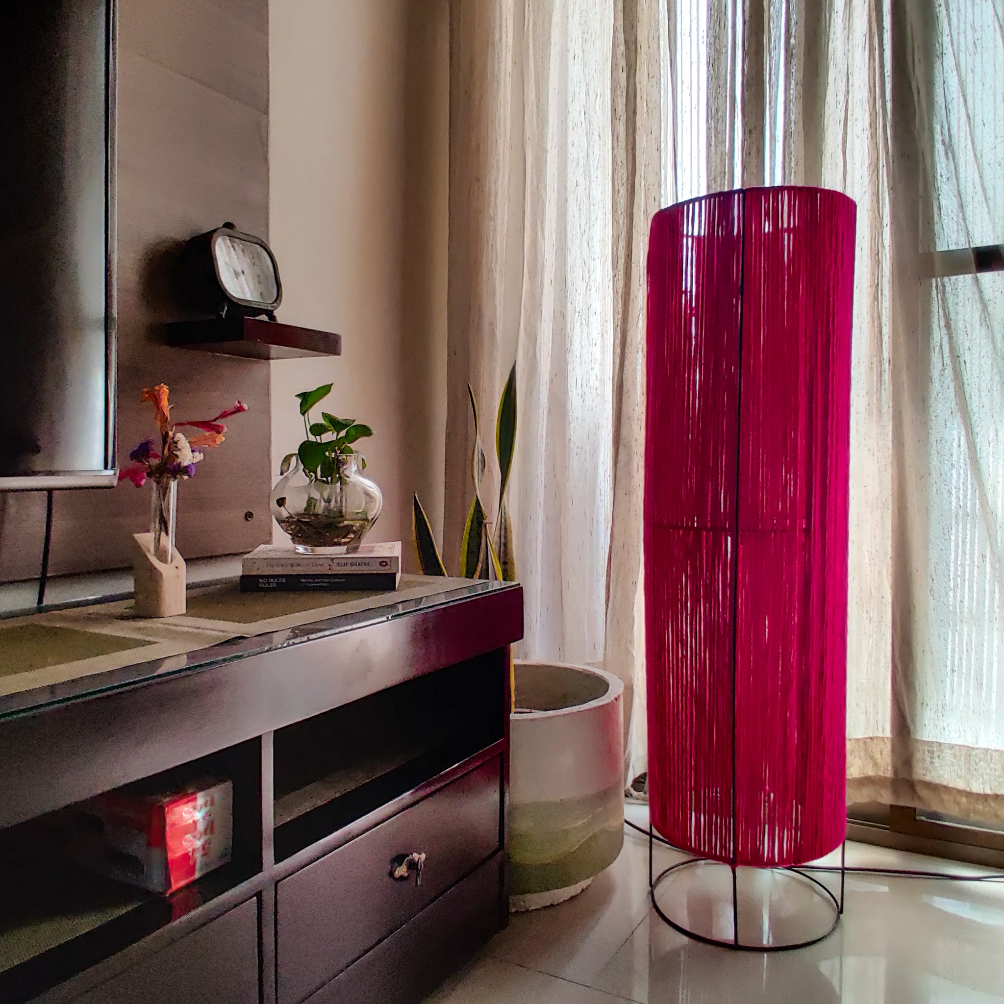 Lamps - Floor Lamp - Shocking Pink - L4D3